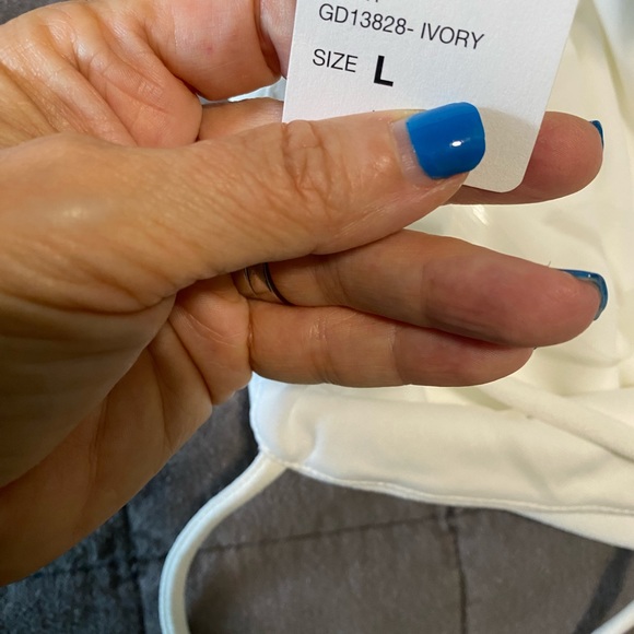 NWT White Strappy Ruffled Dress by Windsor |Size Large - Picture 12 of 13